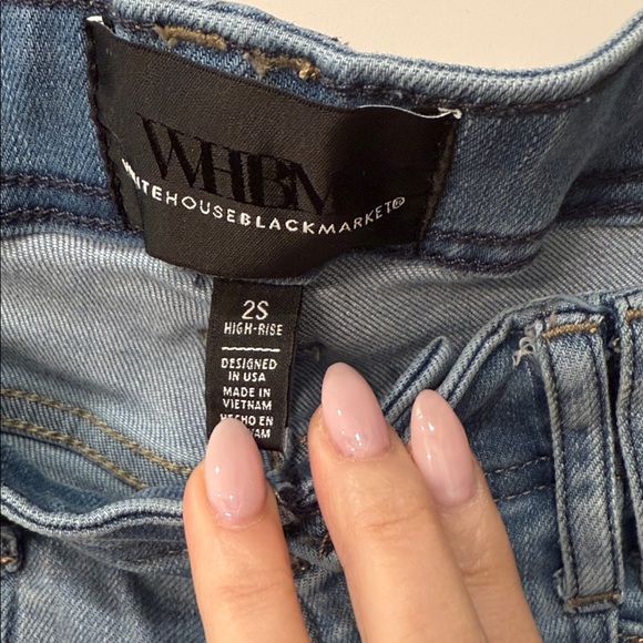 White House Black Market High Rise Kick Flare Everyday Soft Jeans 👖 - Picture 7 of 12